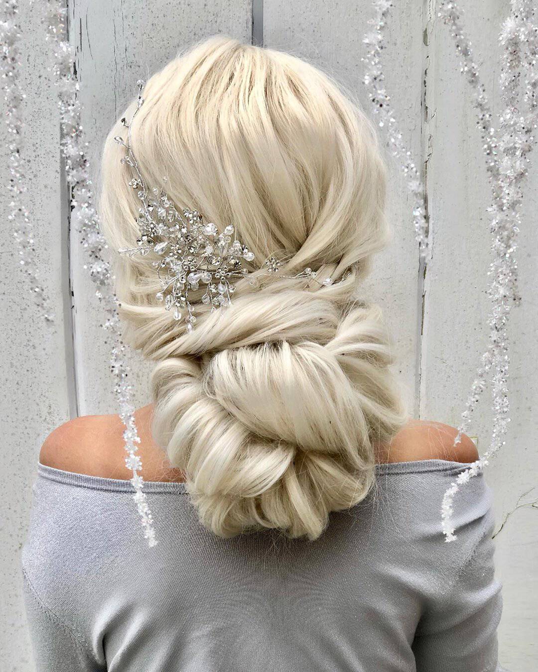 Winter Wedding Hairstyles For Long Hair