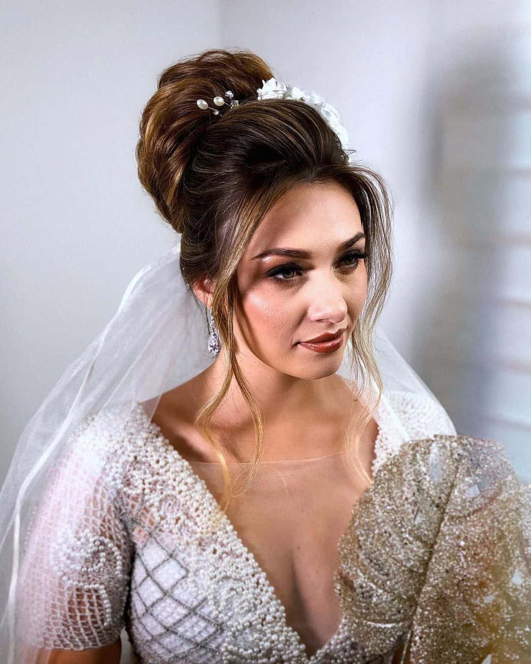 Bridesmaid Hairstyles Winter Wedding