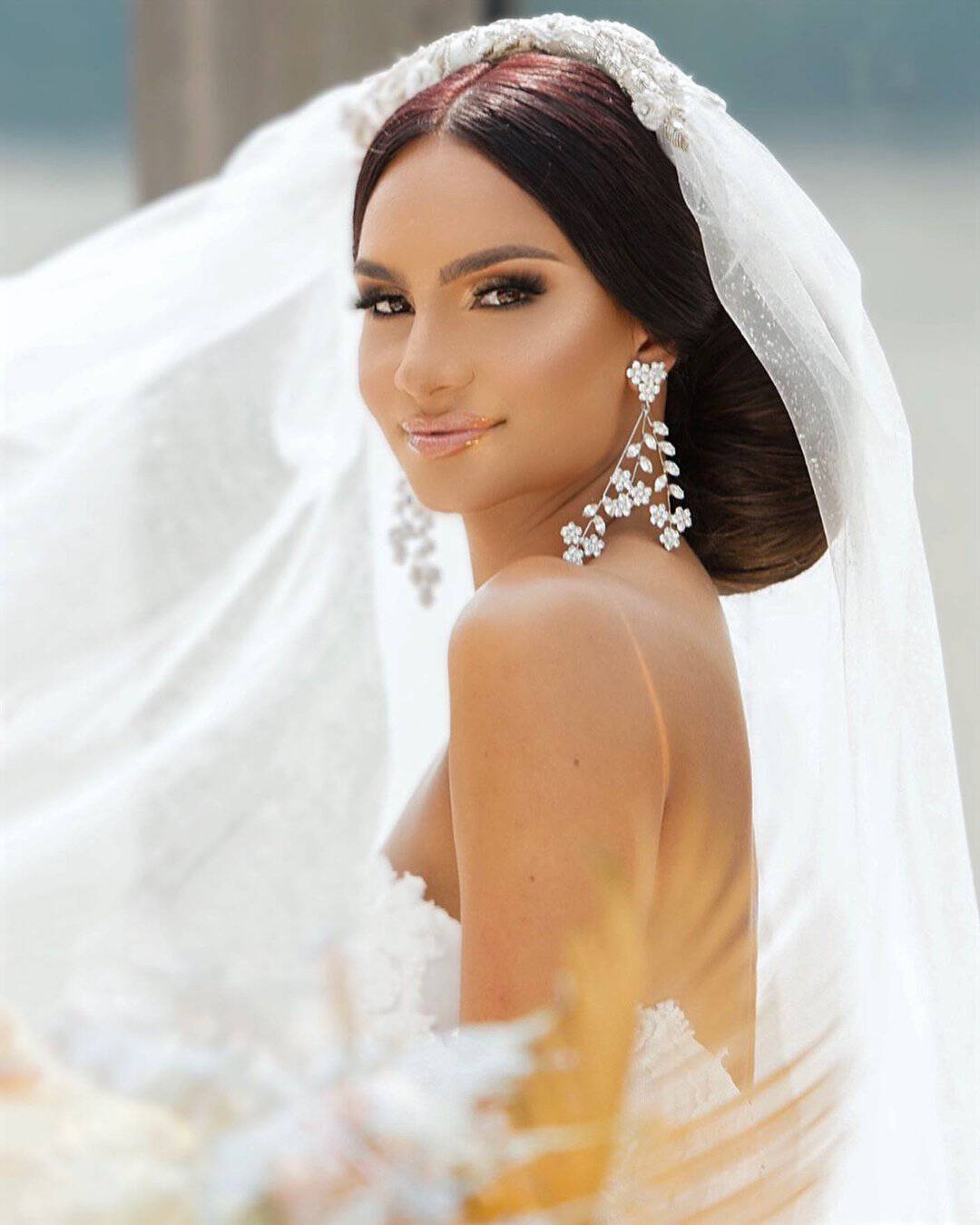 Bridesmaid Hairstyles Winter Wedding