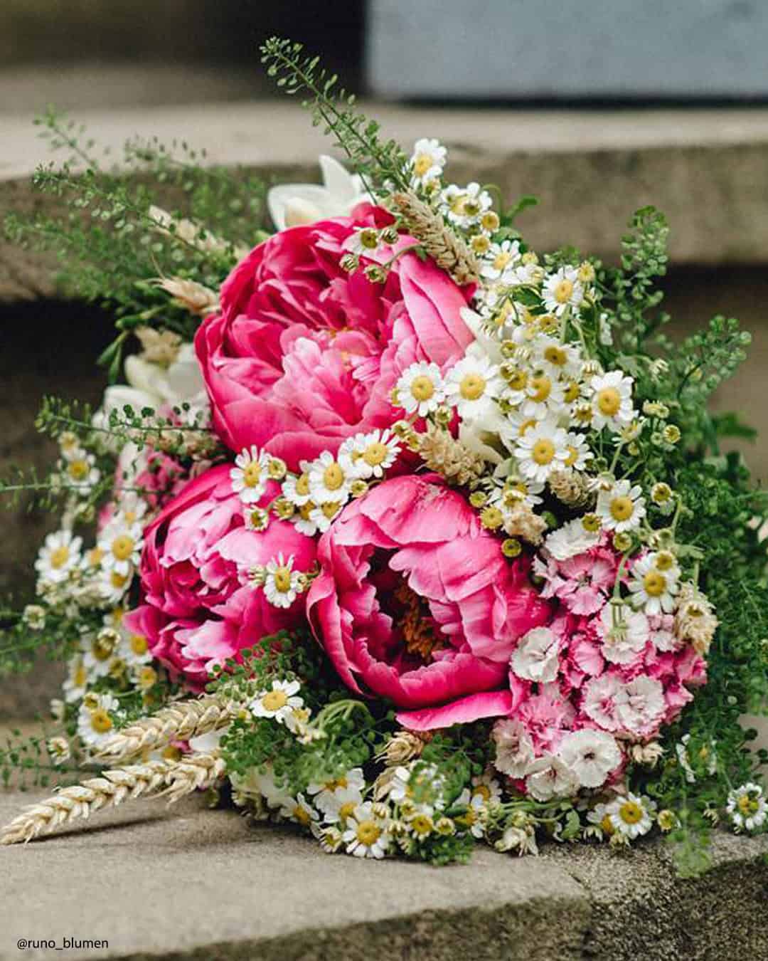 Wildflower Wedding Bouquets