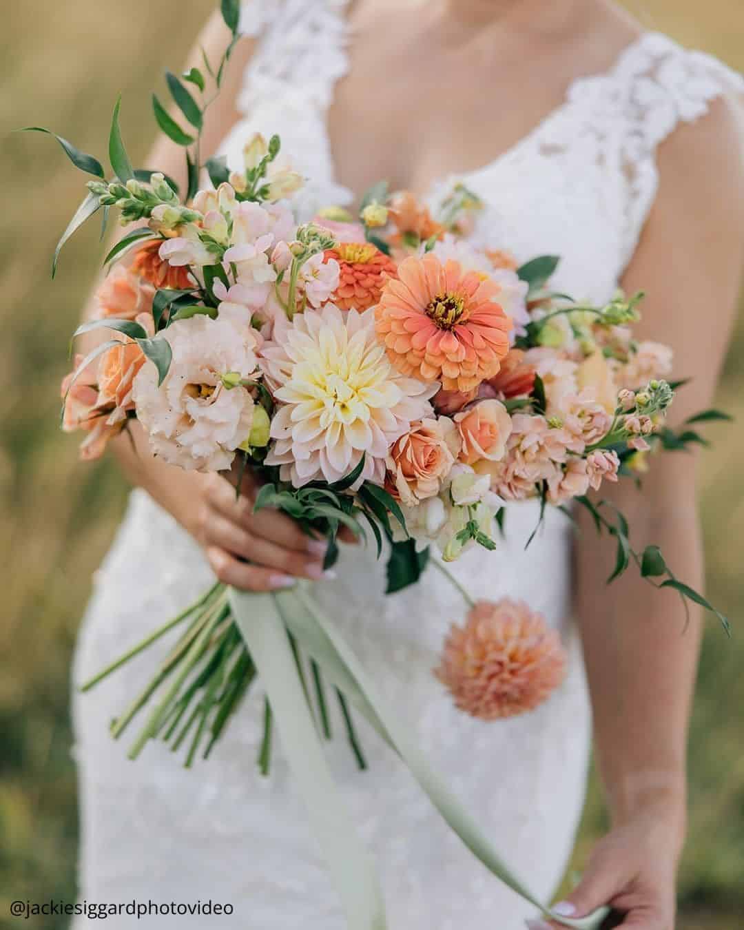 Wildflower Wedding Bouquets
