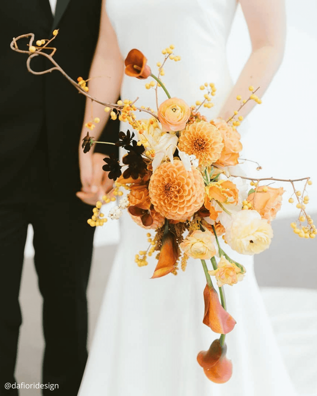 Wildflower Wedding Bouquets