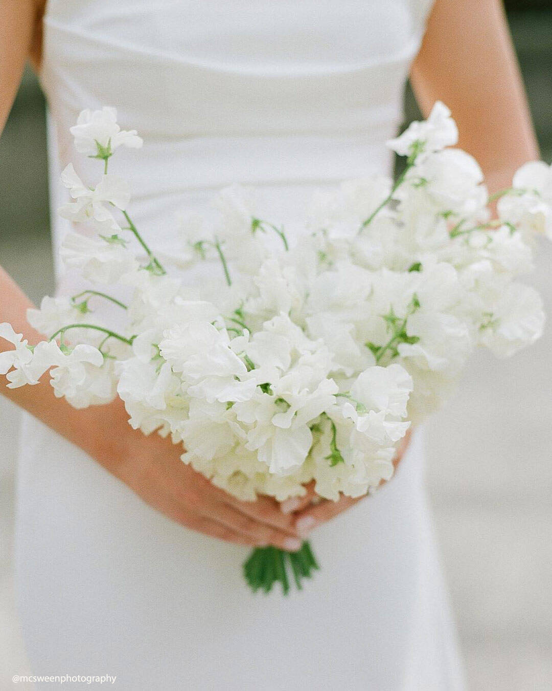 Peaches and Creams Bridal Bouquets