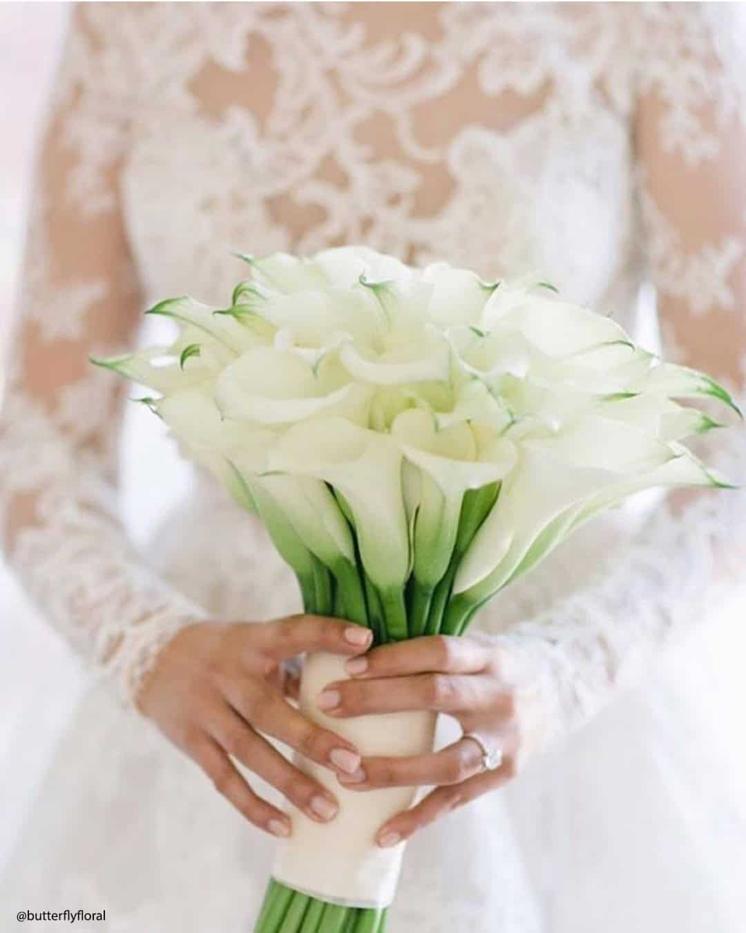 Peaches and Creams Bridal Bouquets