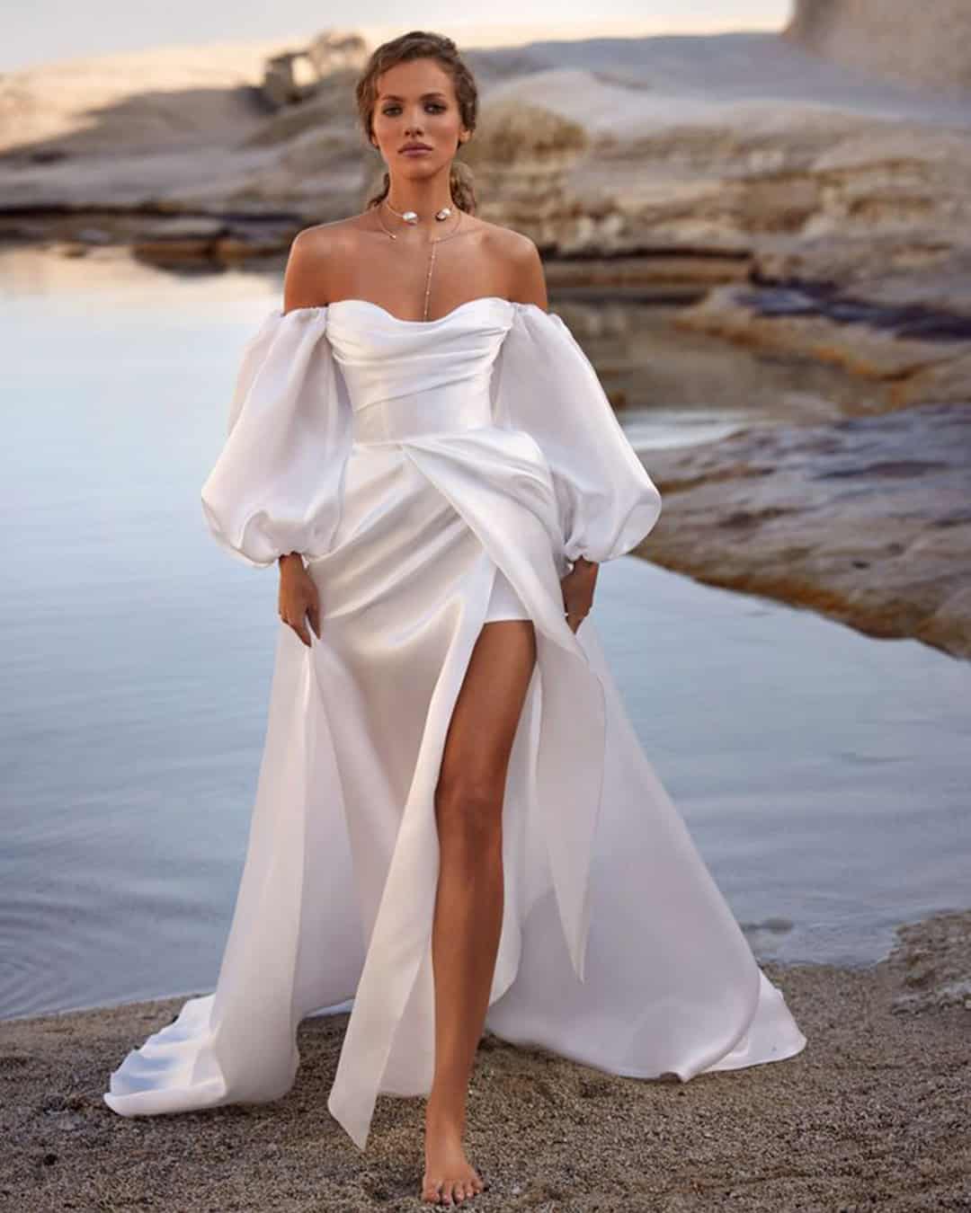 Sweetheart Wedding Dress With Sleeves Ideas