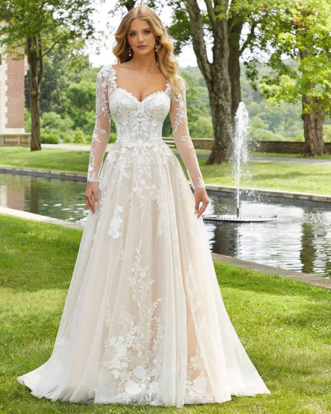 Sweetheart Wedding Dress With Sleeves Ideas
