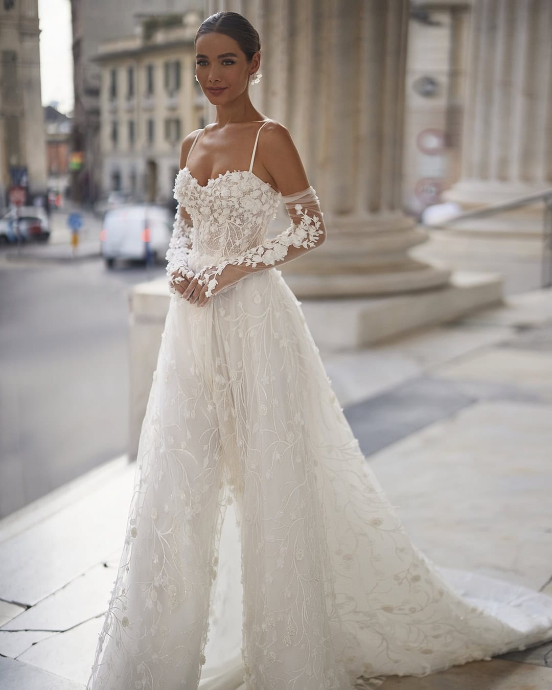 Sweetheart Neckline Princess Wedding Dresses