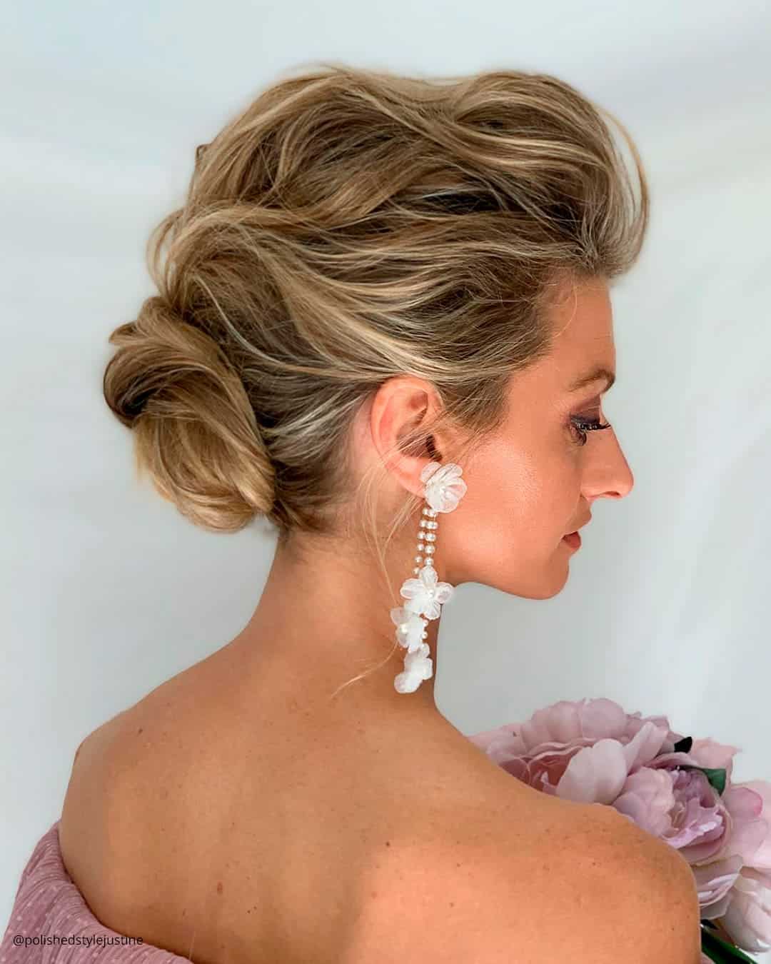 Wedding Low Bun Hairstyles