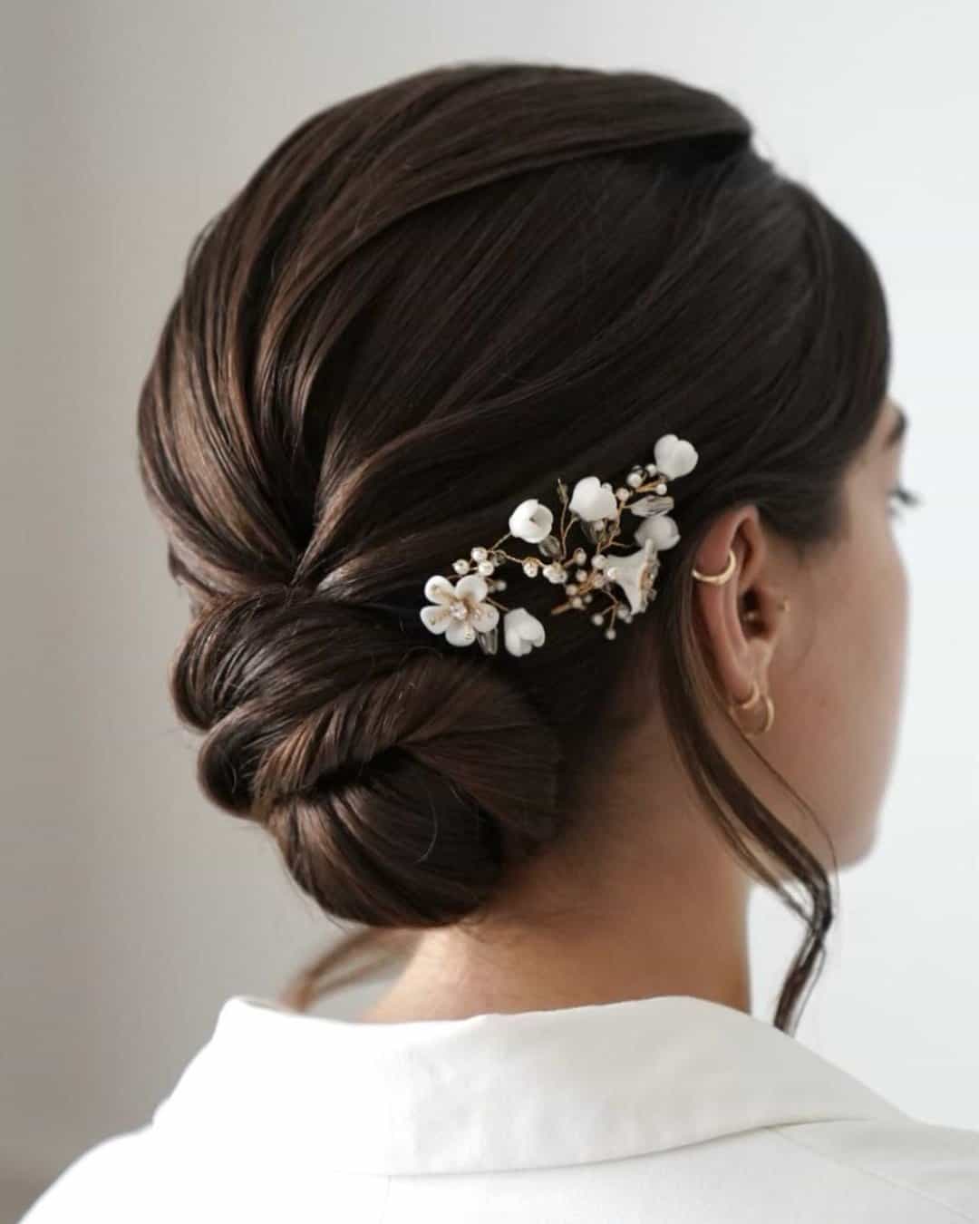 Wedding Low Bun Hairstyles