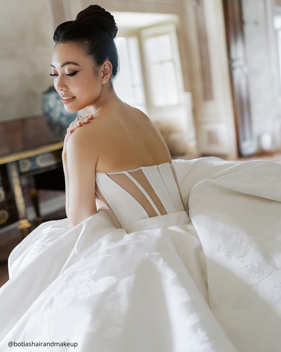 Slick Back Wedding Hairstyles
