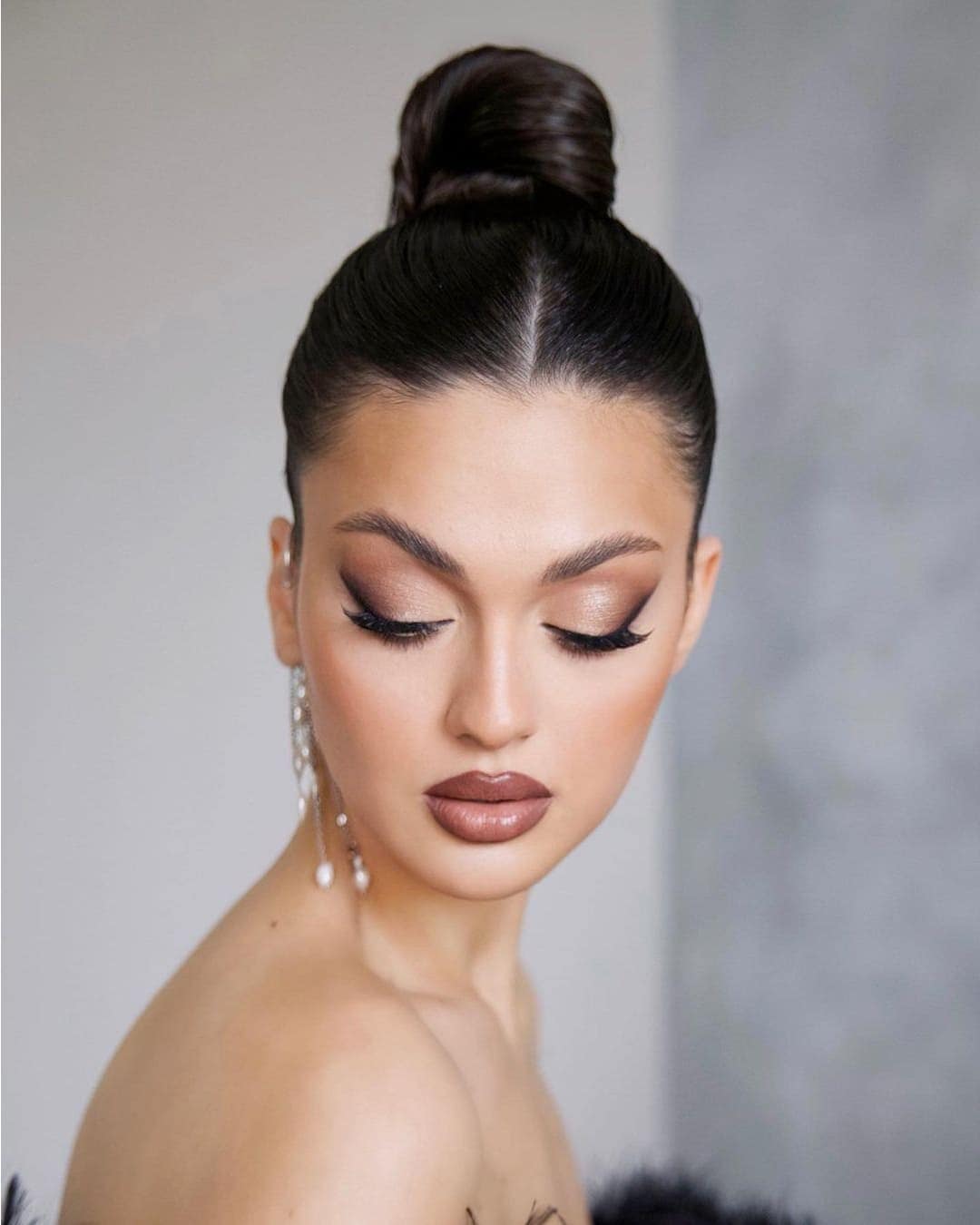 Slick Back Wedding Hairstyles