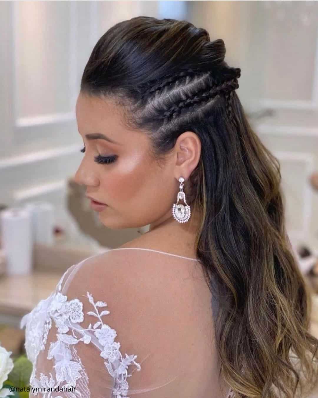 Wedding Hair Down