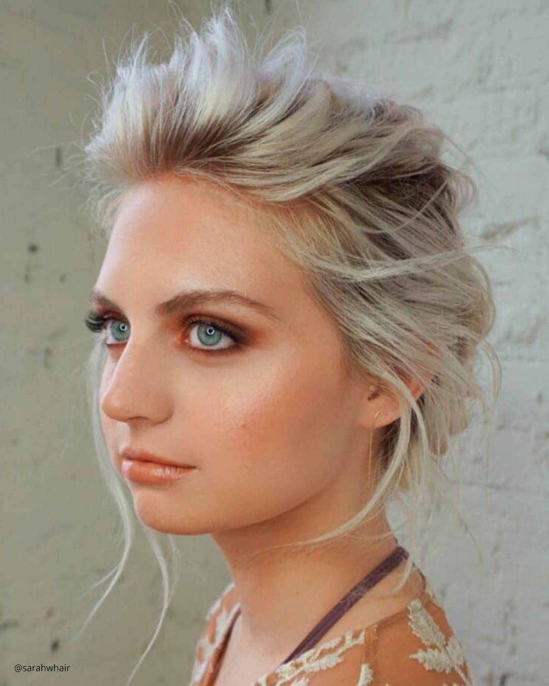Wedding Hair Updos: Front and Back View