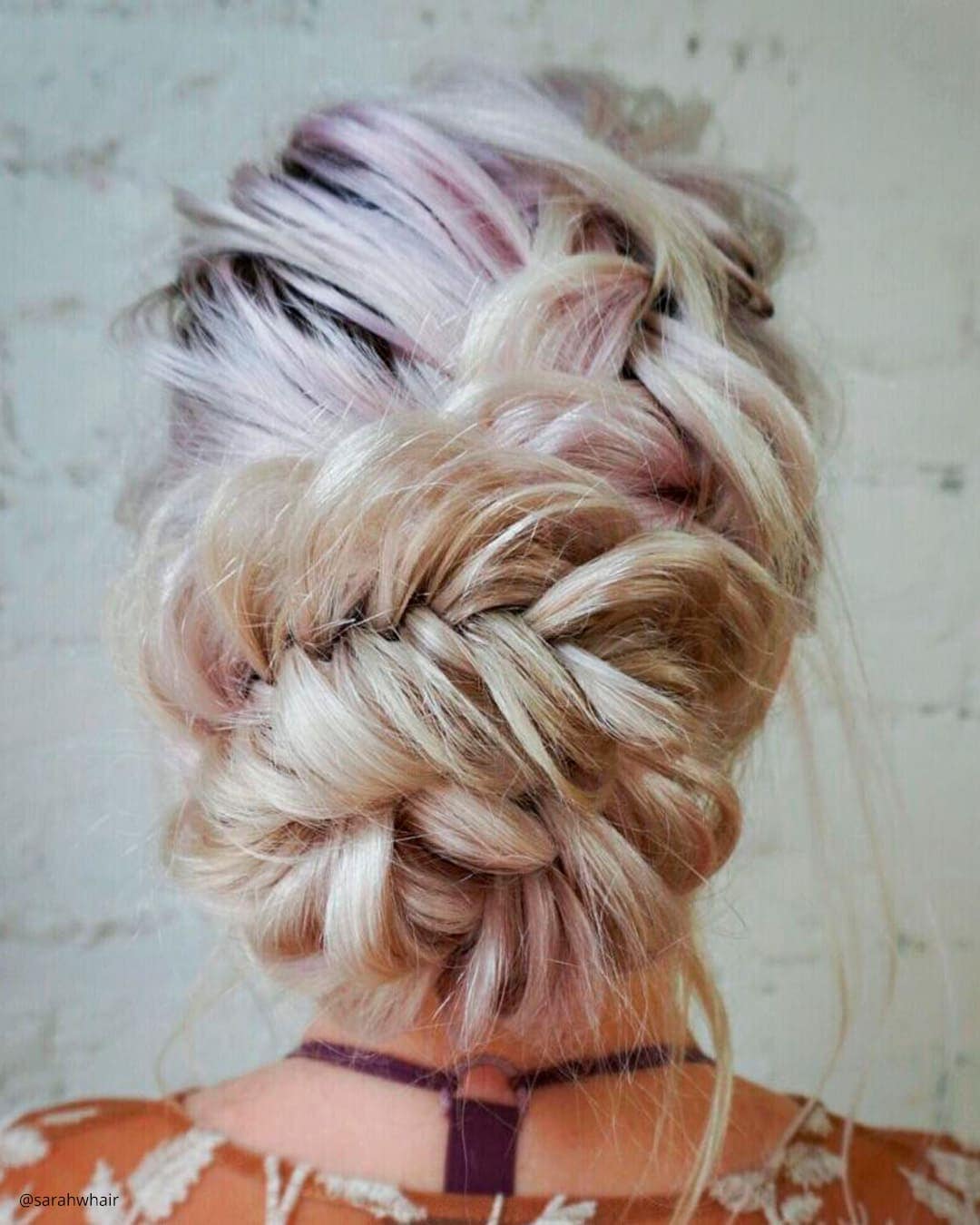 Wedding Hair Updos: Front and Back View