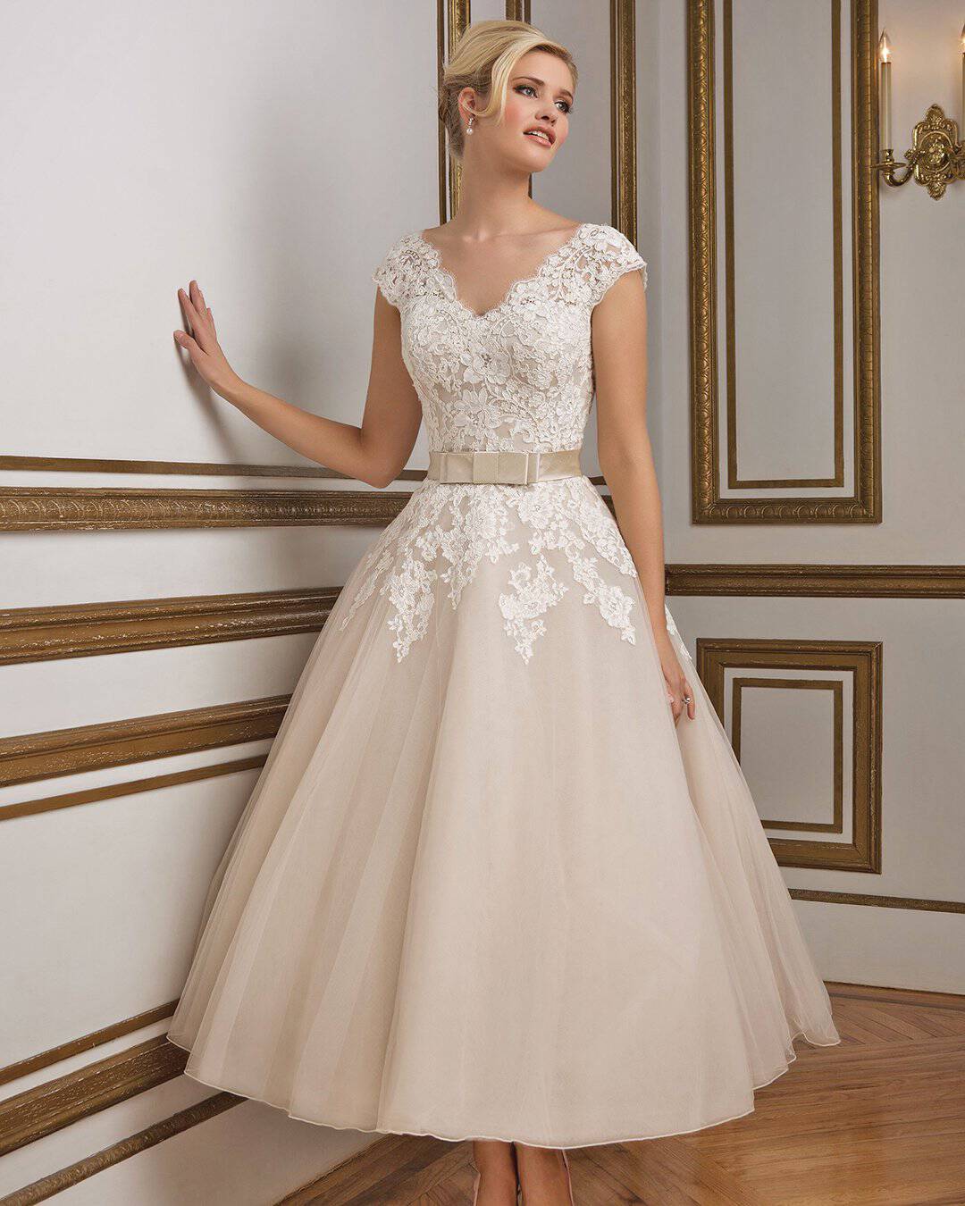 Tea Length Dresses For Wedding Guests