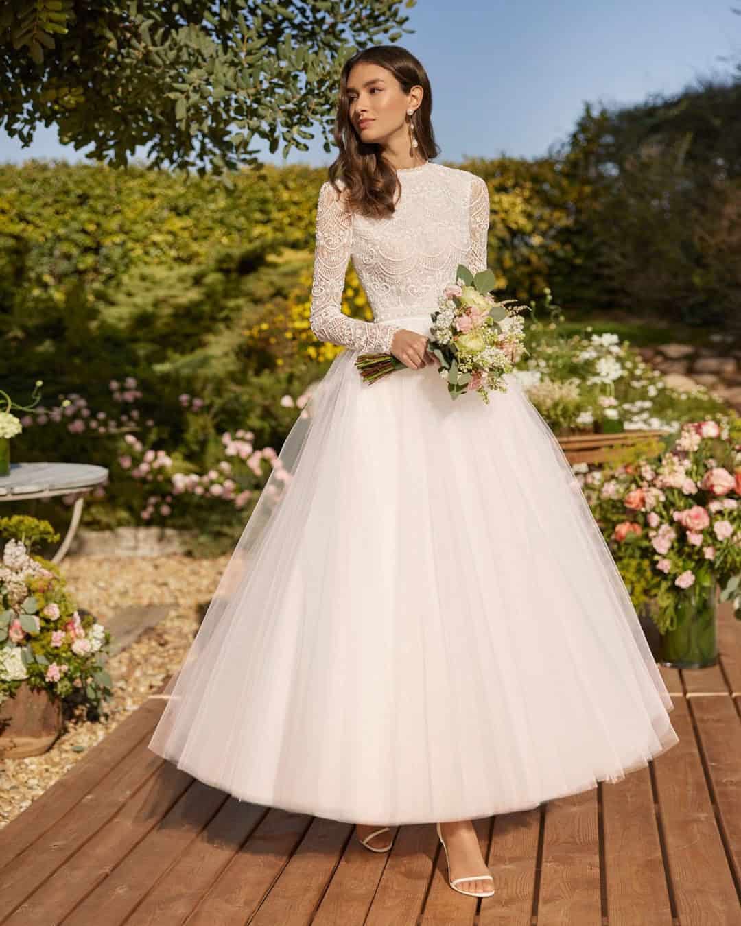Best Tea Length Wedding Dresses