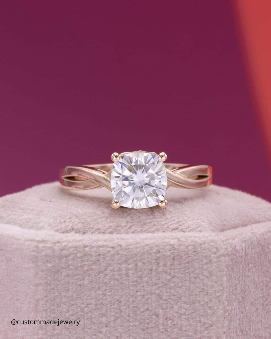 Cushion Cut Rings