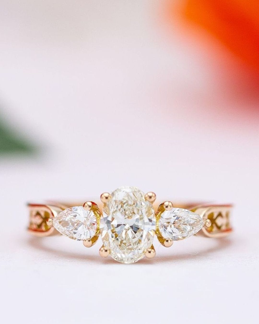 Baroque Unique Rings