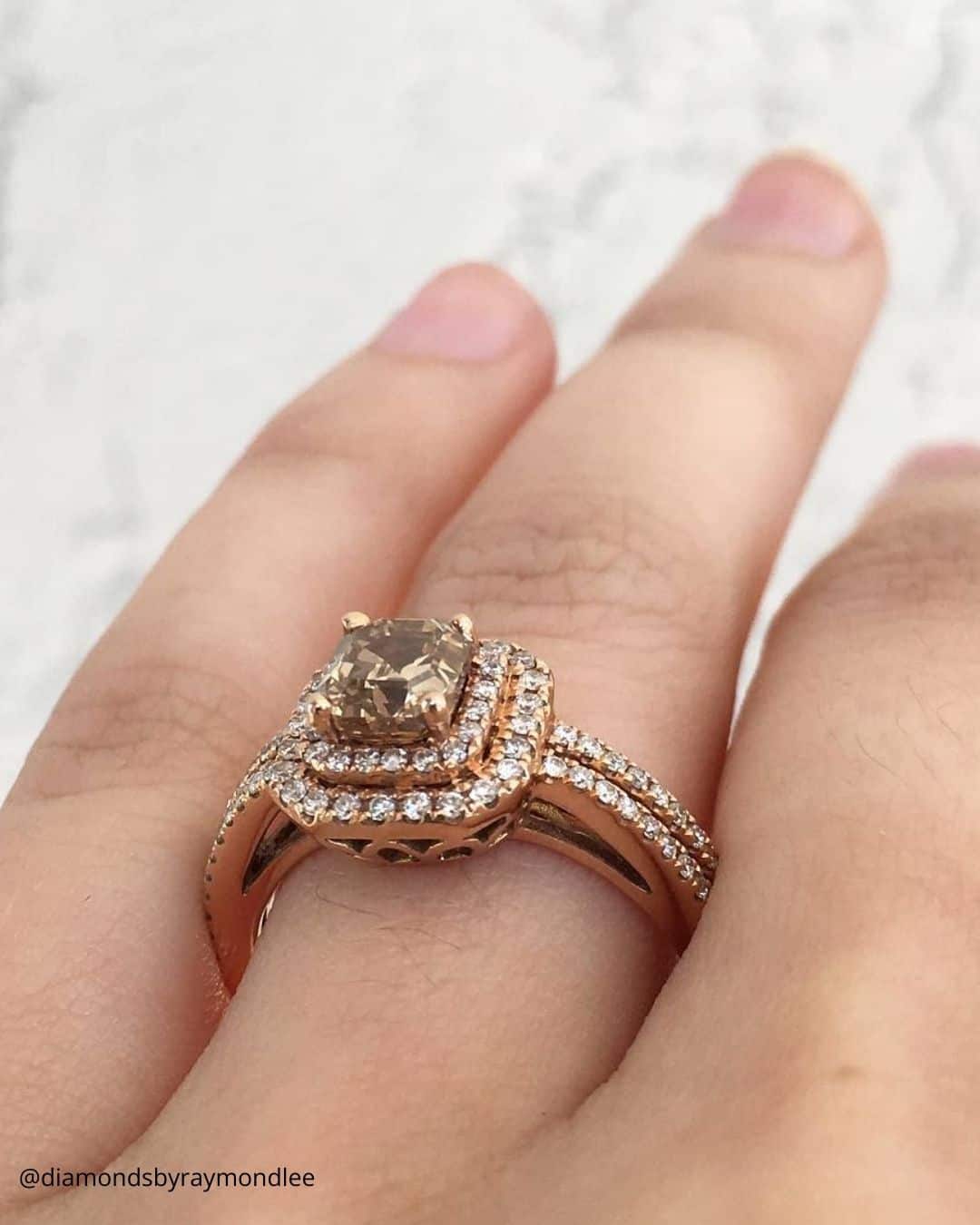 Unique Black Engagement Rings