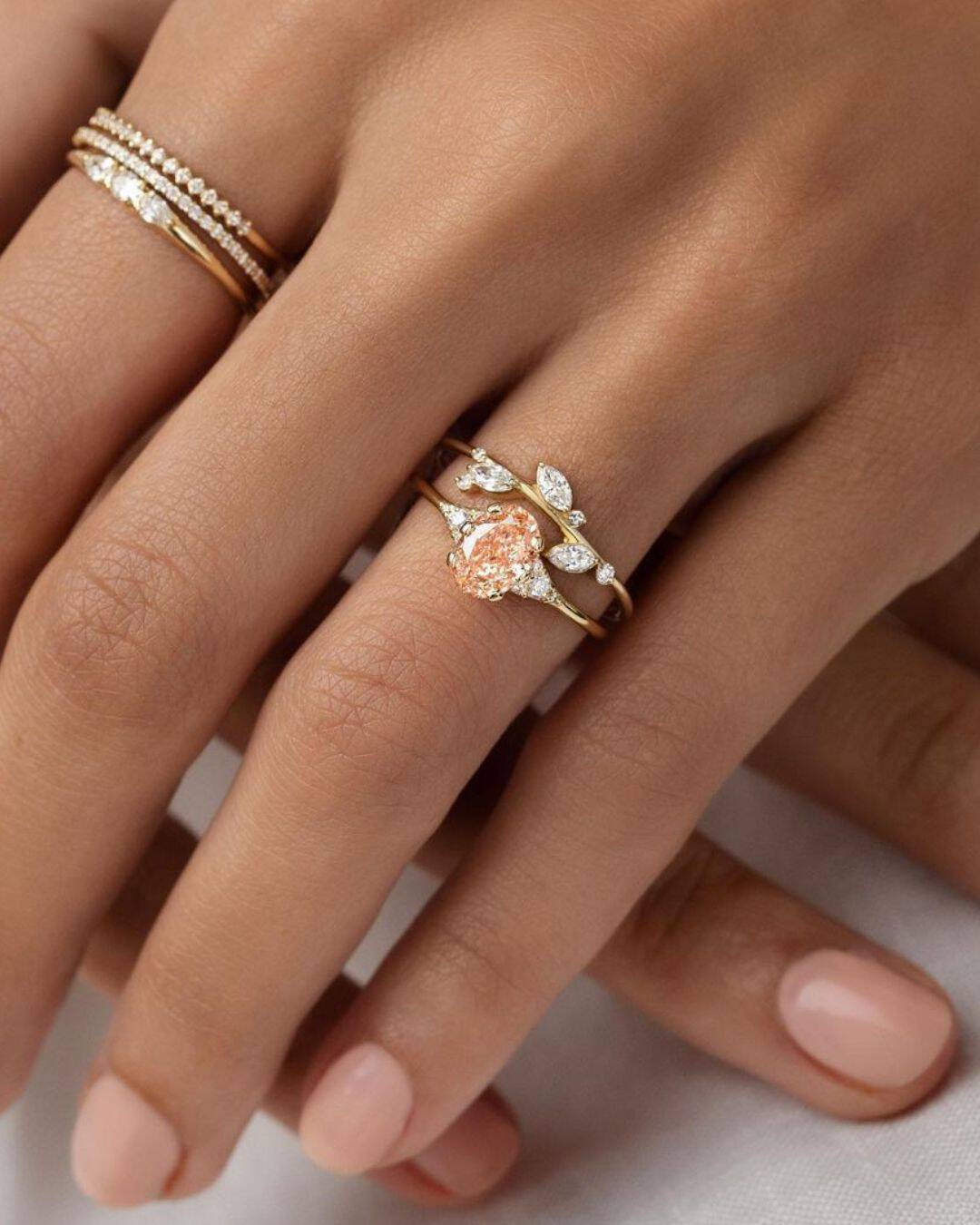 Unique Black Engagement Rings