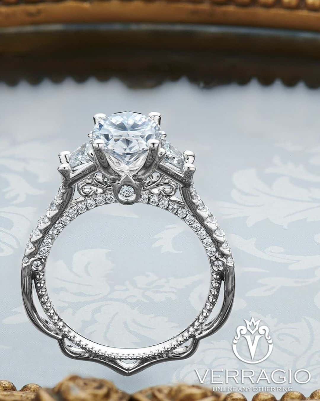 Trilogy or Three-stones Ring
