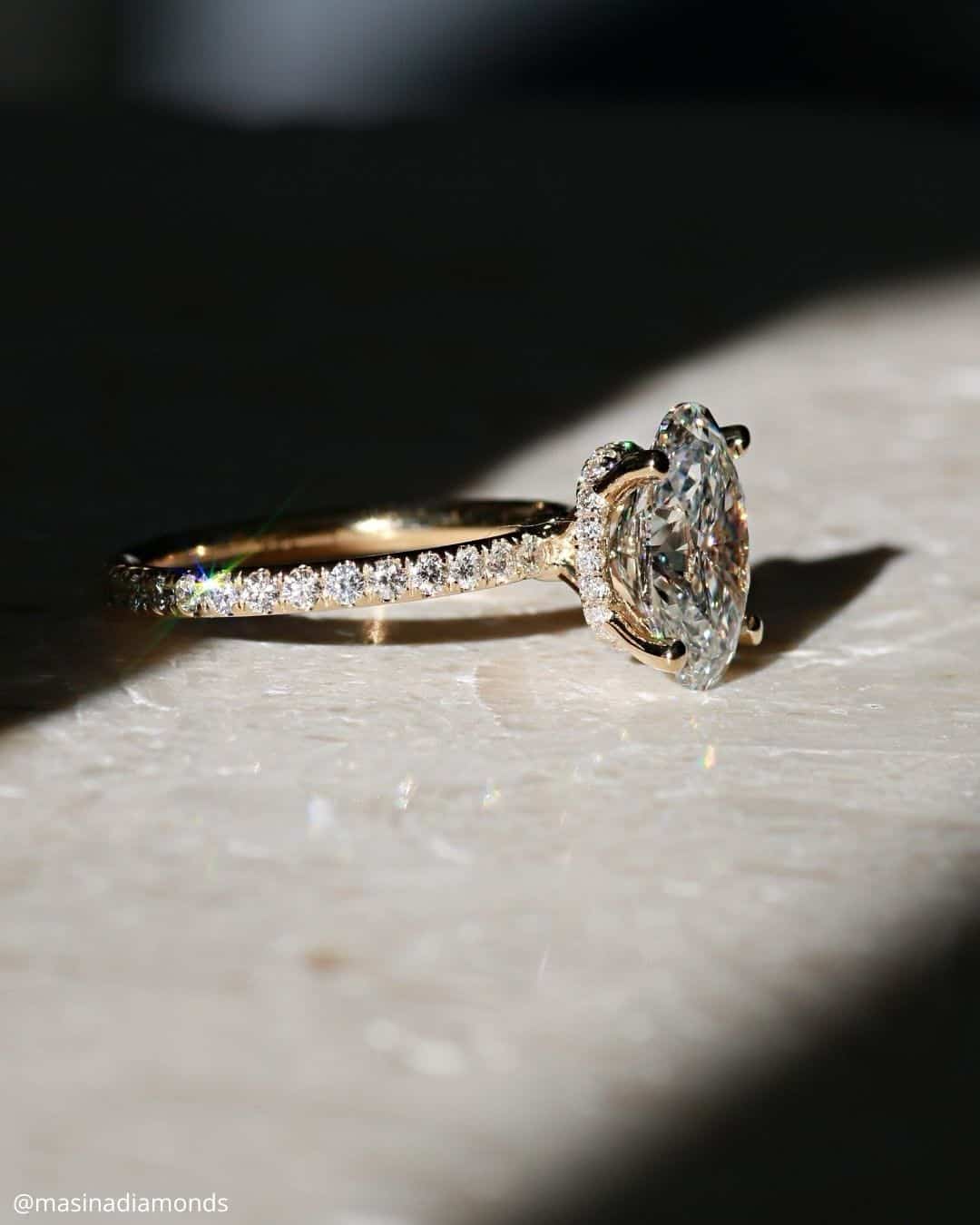 Pave Band Rings
