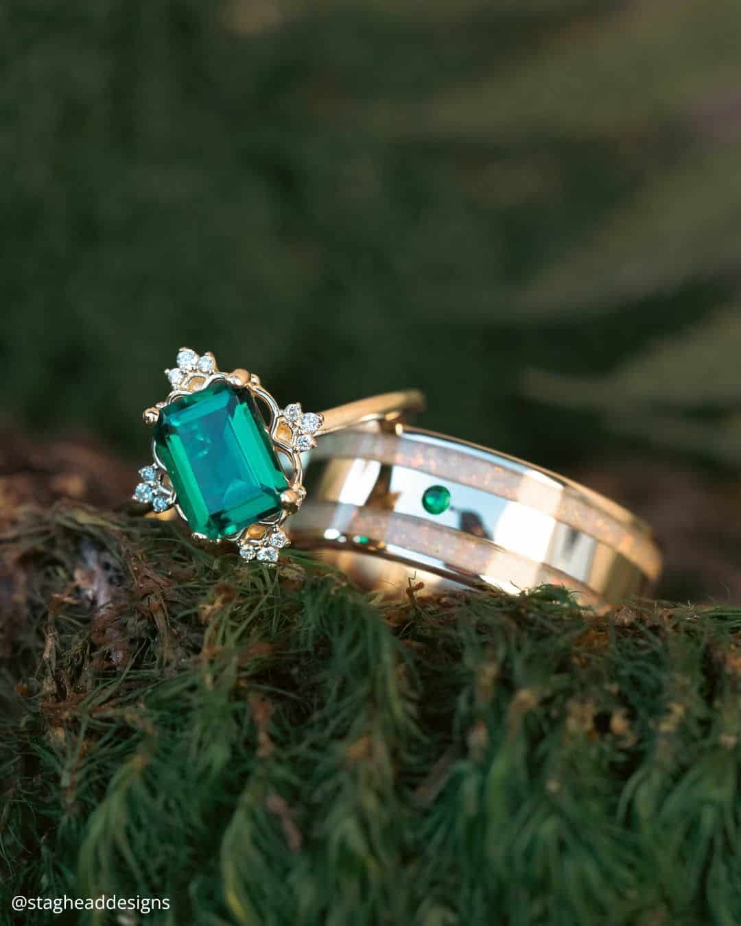 Vintage Sapphire Engagement Rings