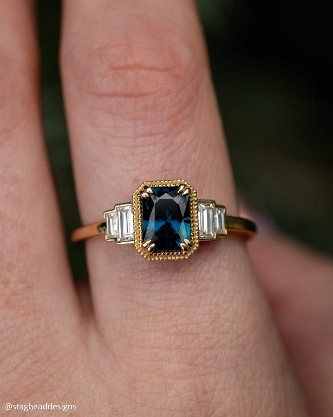 Vintage Opal Engagement Rings