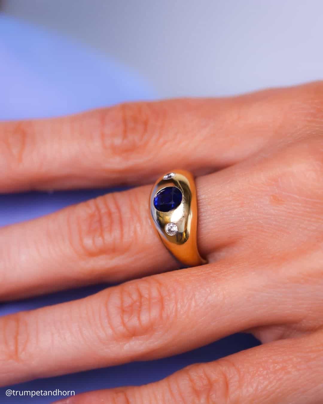 Vintage Opal Engagement Rings