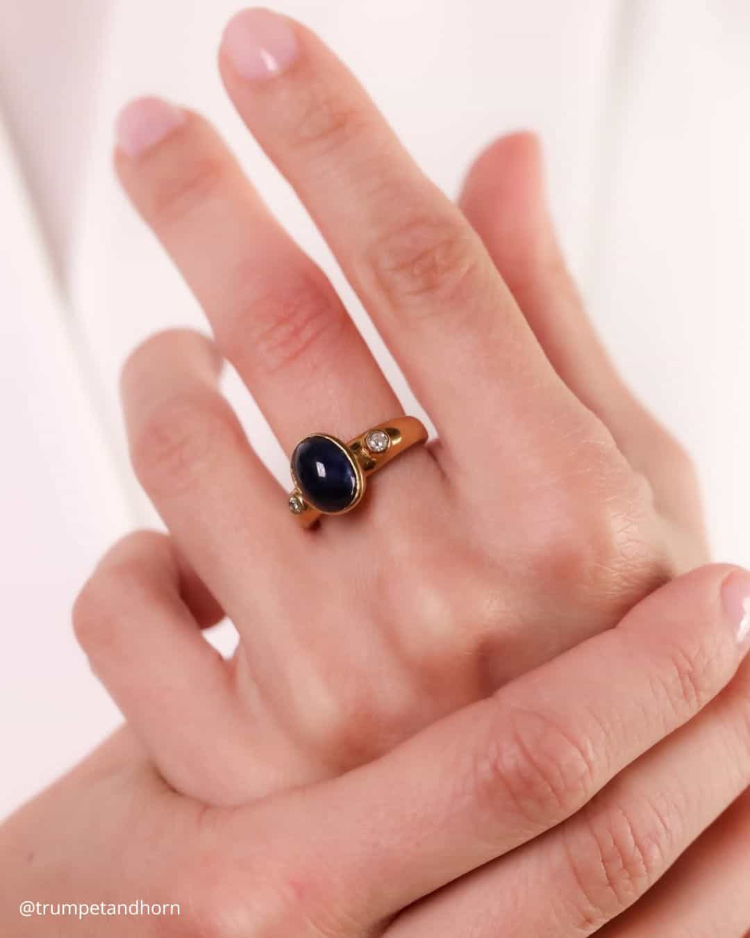 Vintage Opal Engagement Rings