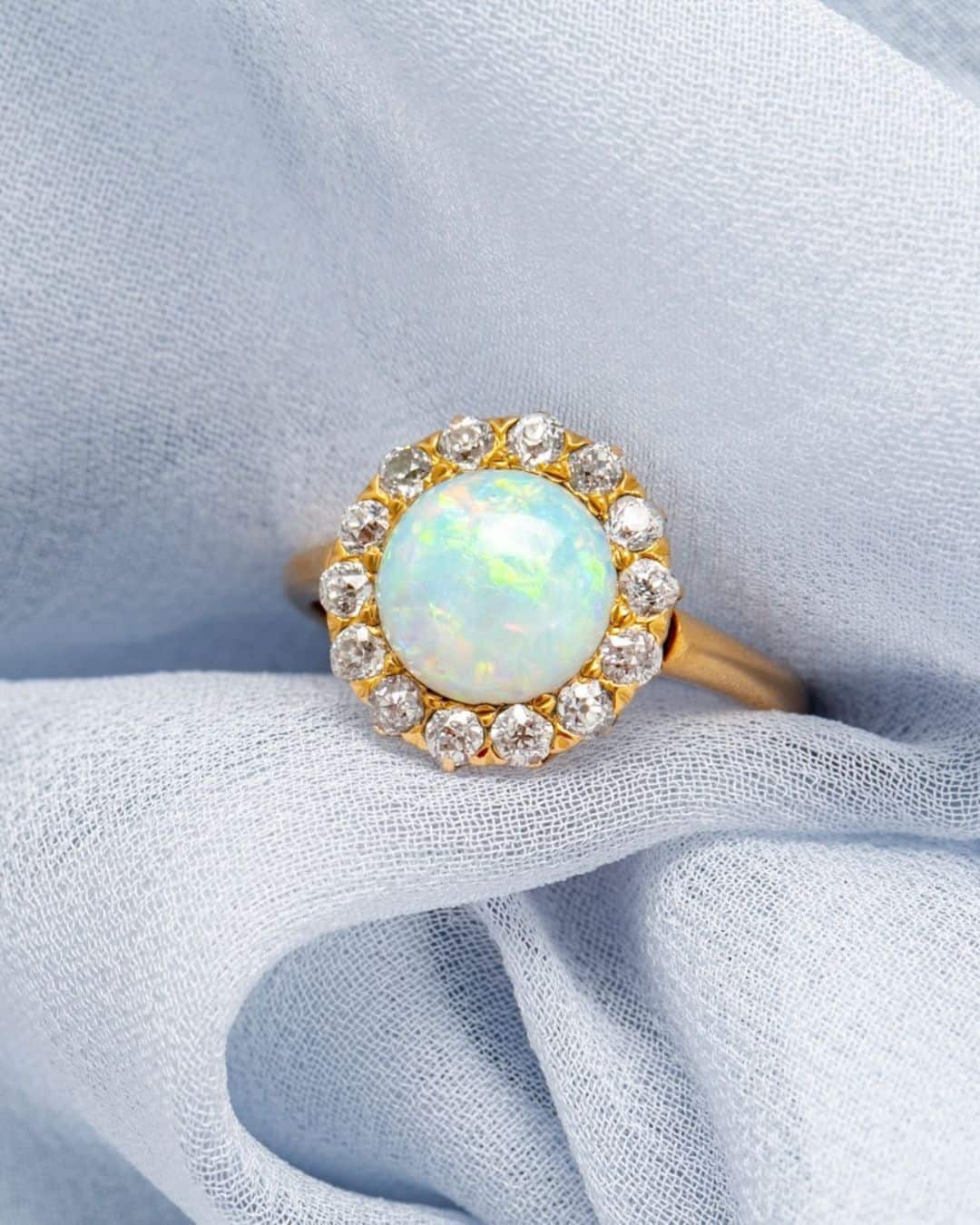Pear Shaped Vintage Rings