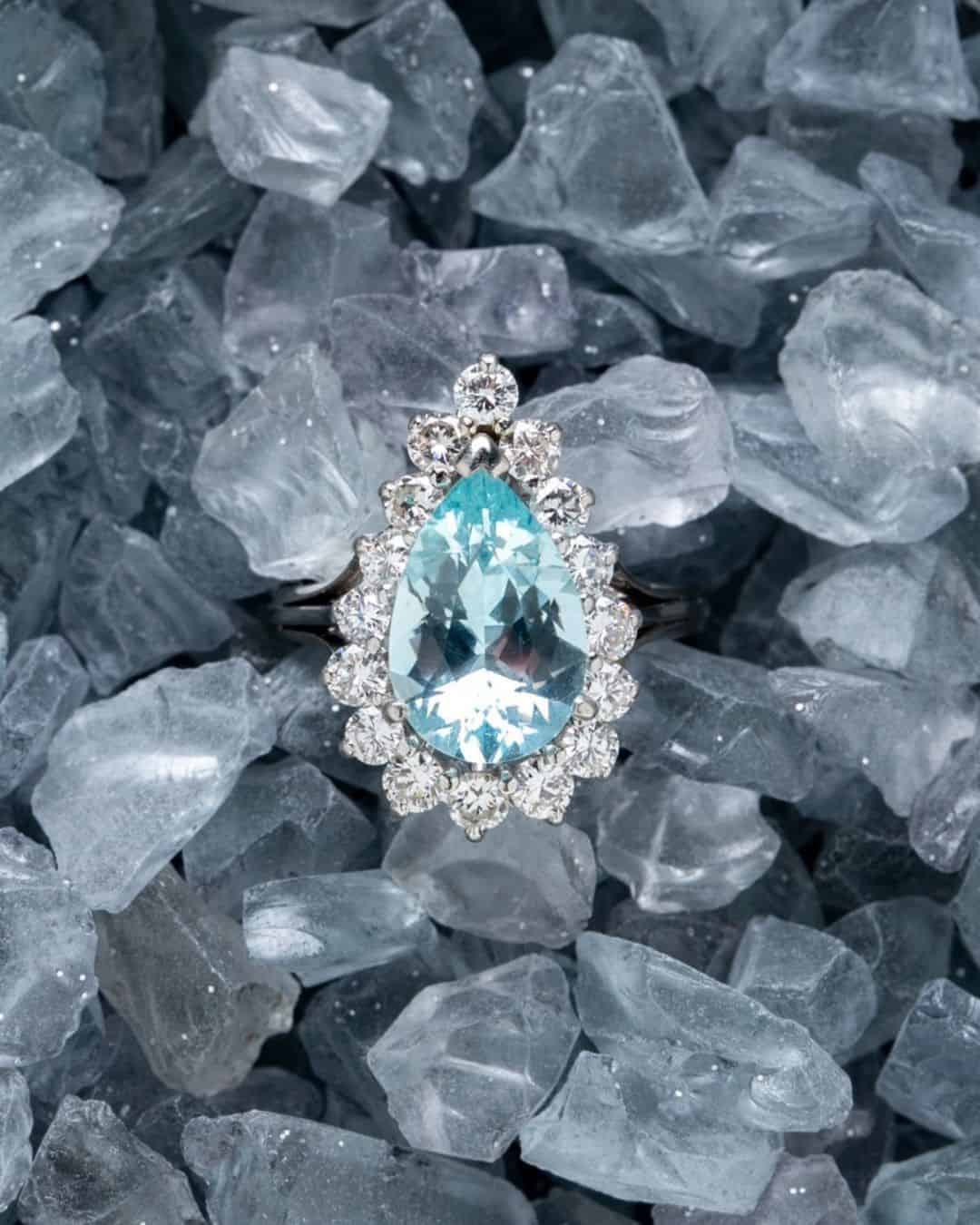 Pear Shaped Vintage Rings