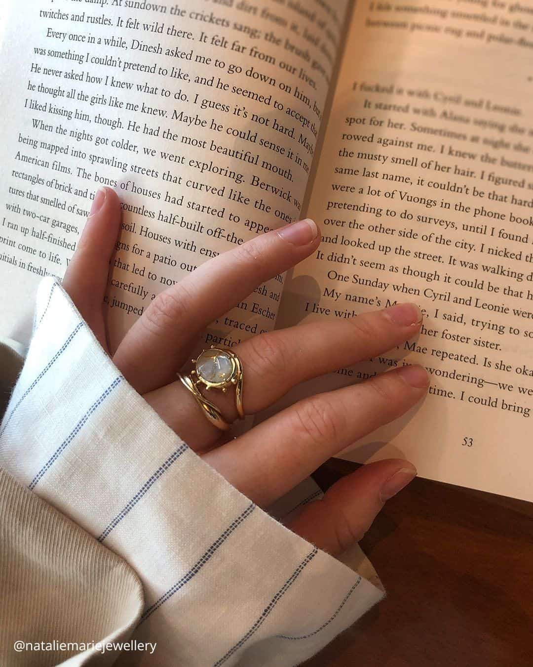 Vintage Nature Inspired Engagement Rings