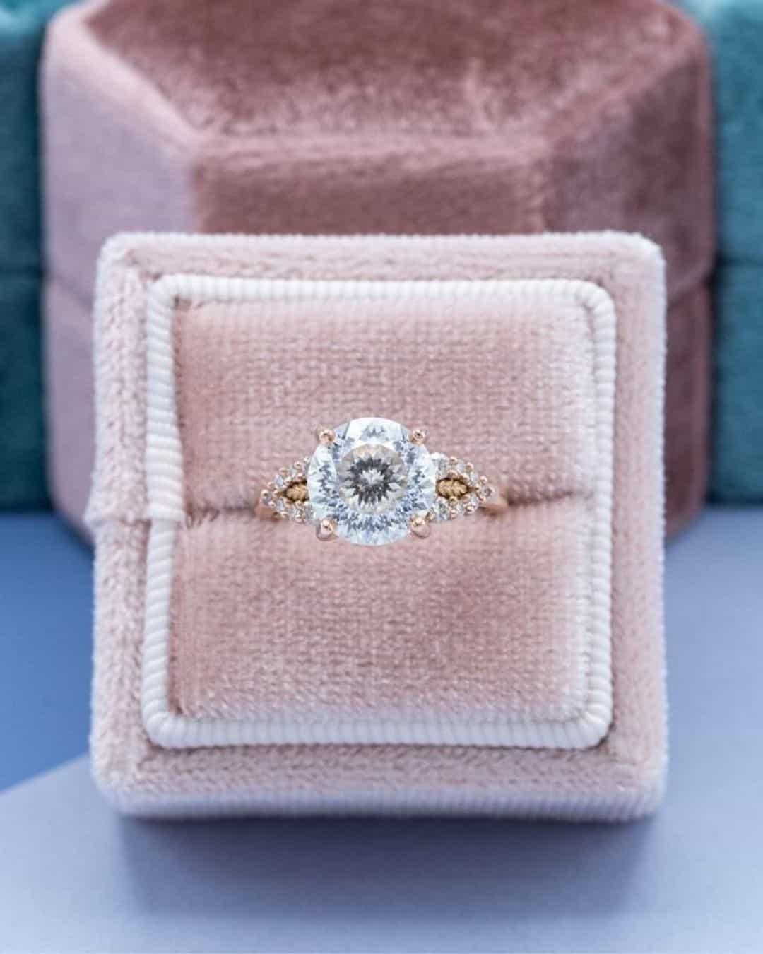 Bohemian Vintage Engagement Rings