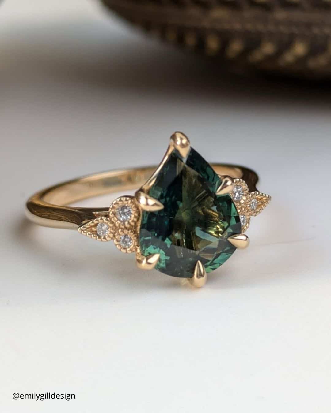 Bohemian Vintage Engagement Rings