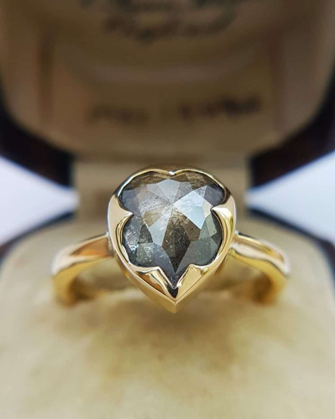 Bohemian Vintage Engagement Rings