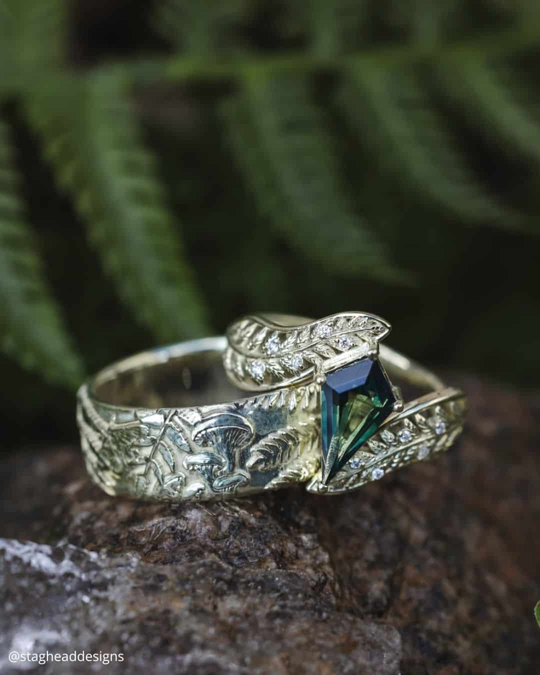 1920s Vintage Art Deco Engagement Rings