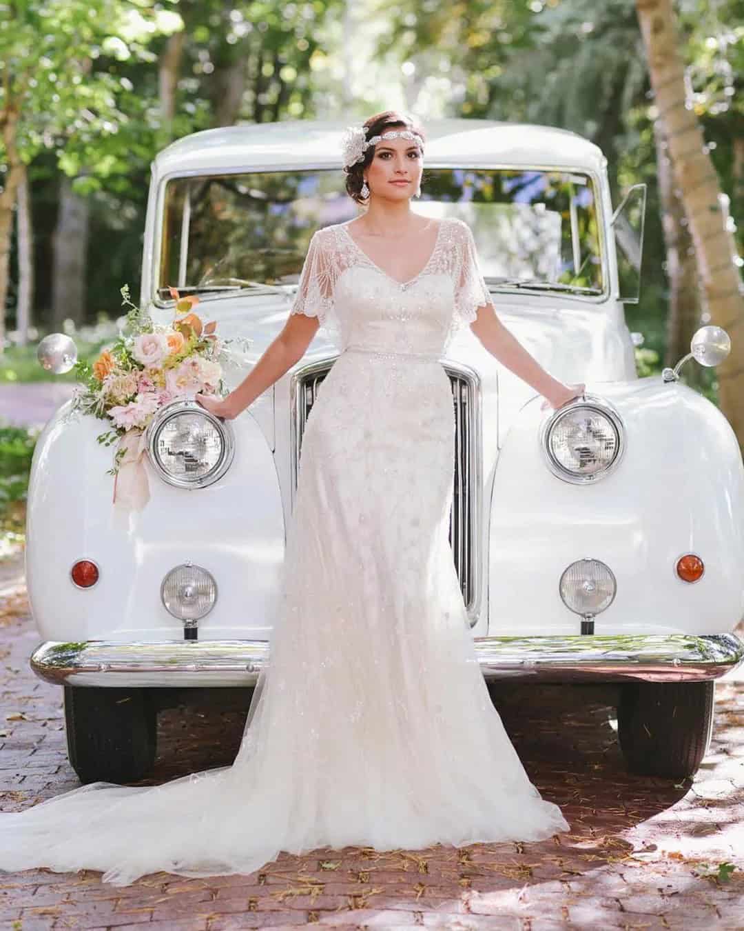 Bohemian Vintage Wedding Dresses