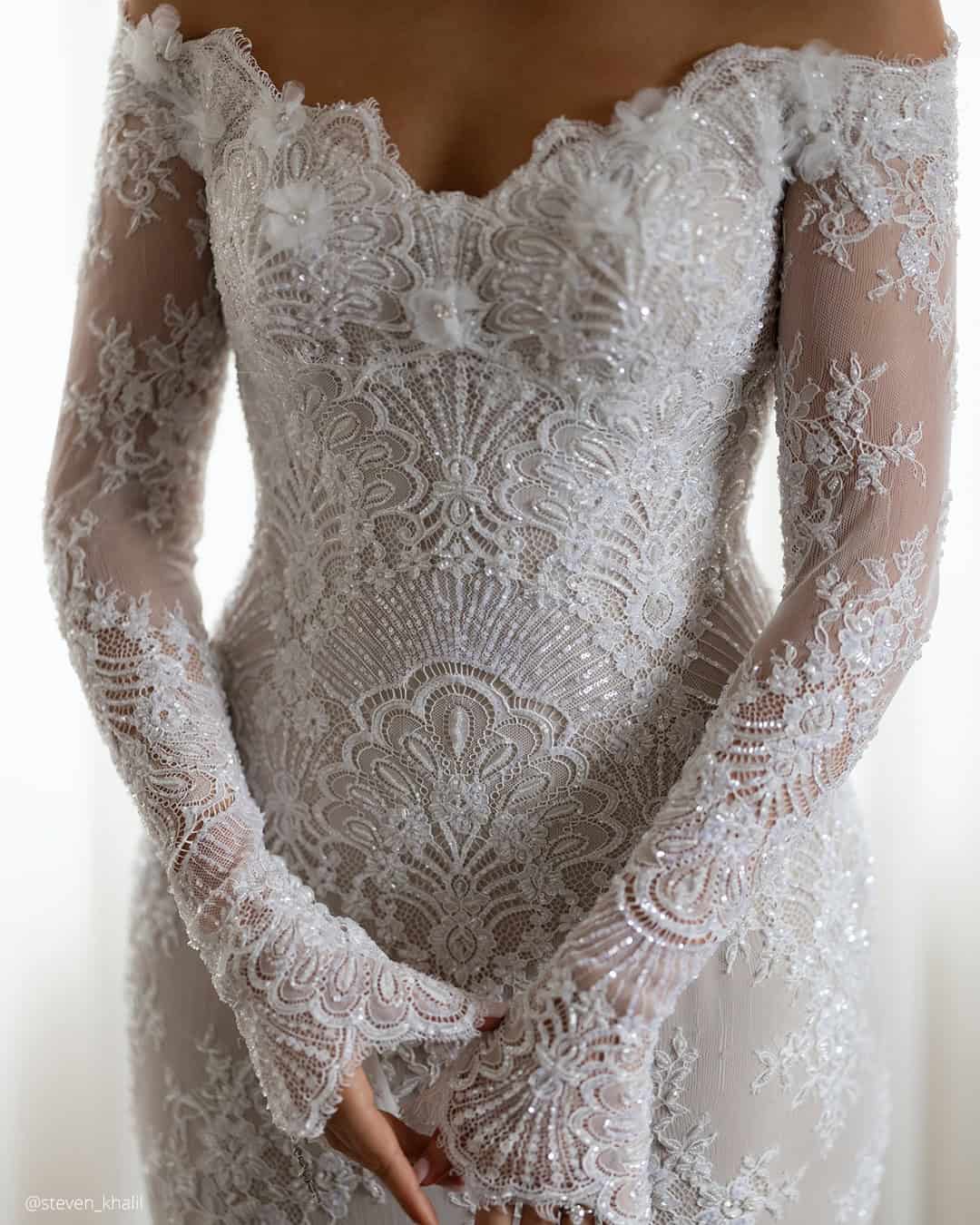 Vintage Wedding Dresses With Sleeves