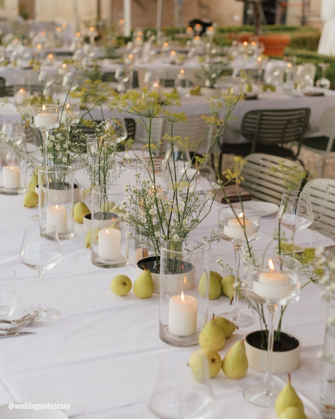 Candle Centerpieces Wedding
