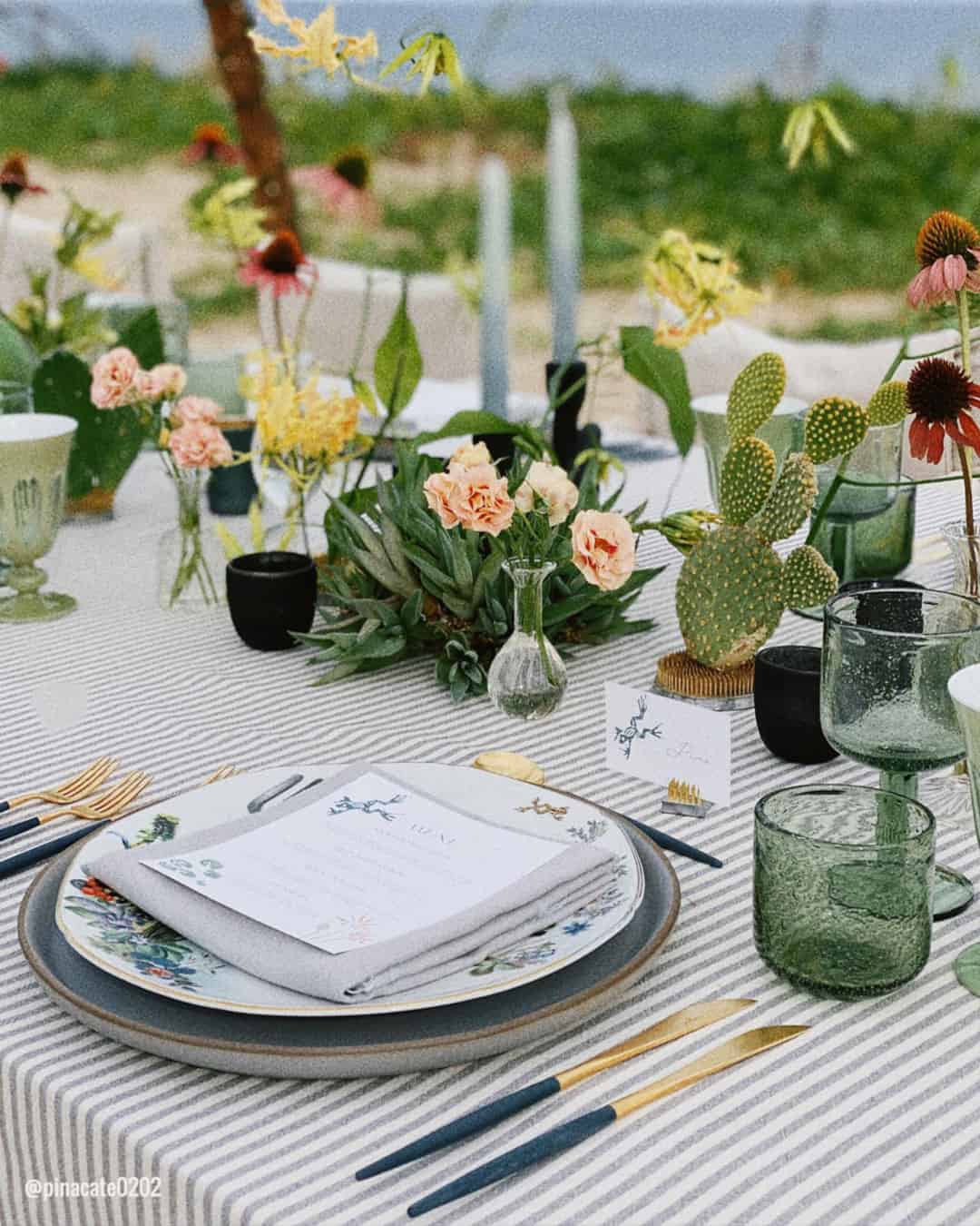 Non-Floral Wedding Centerpieces
