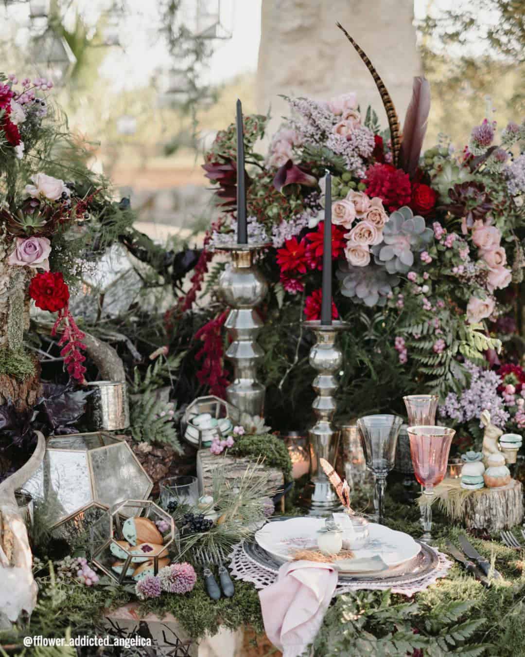 Summer Wedding Centerpieces