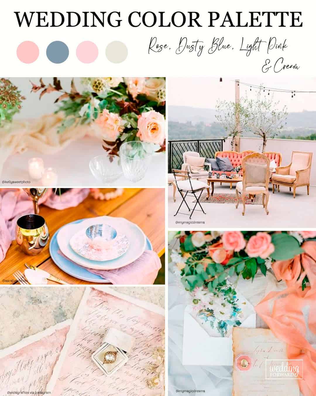 Spring Wedding Colors