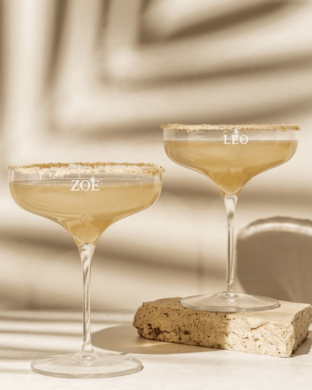 Beautiful Glasses For Beach Wedding