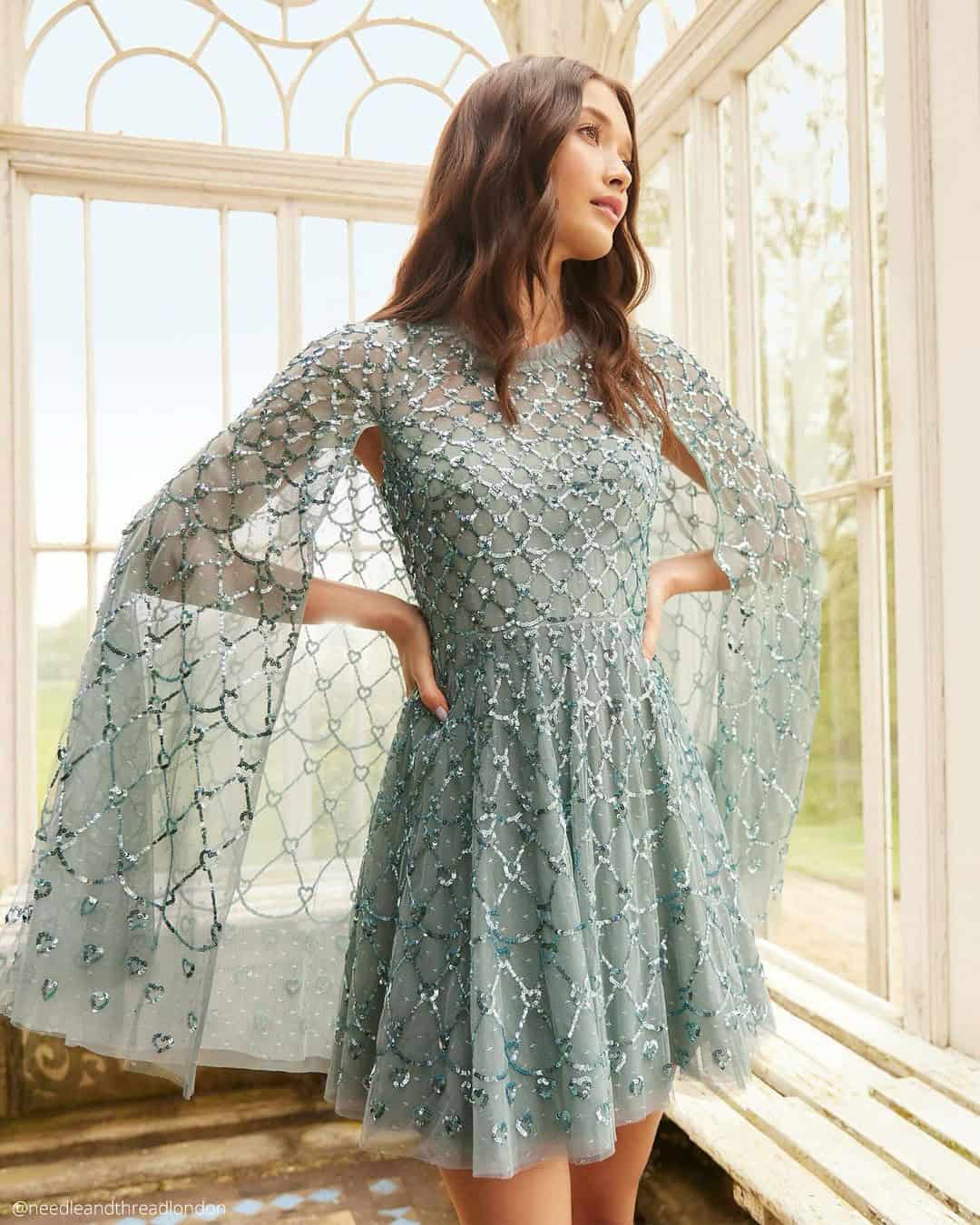 Long Sleeve Wedding Guest Dresses