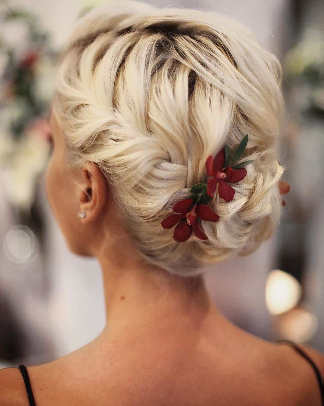 Wedding Hairstyles For Thin Short Hair