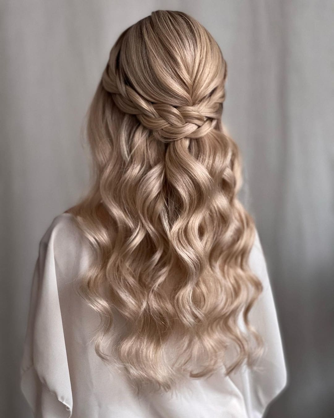 Fine Hair Wedding Half Updos For Thin Hair