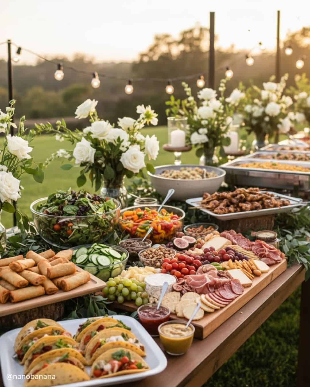 Family Style Wedding Menu Ideas