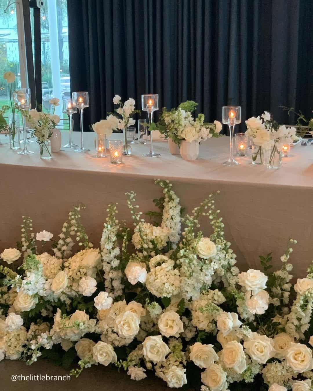 White Wedding Decoration Ideas For Aisle