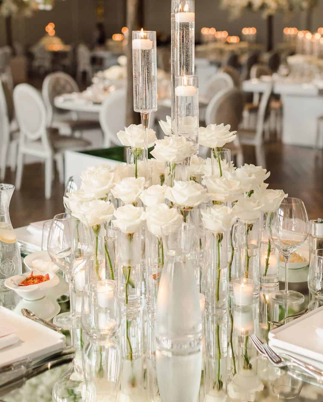 White Wedding Decoration Ideas For Aisle